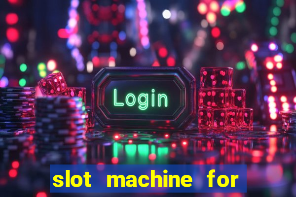 slot machine for home bar