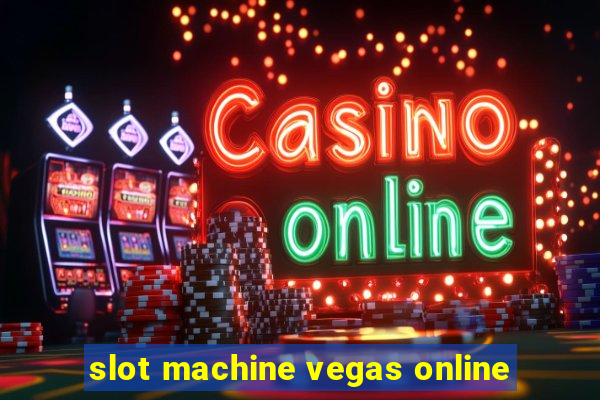 slot machine vegas online