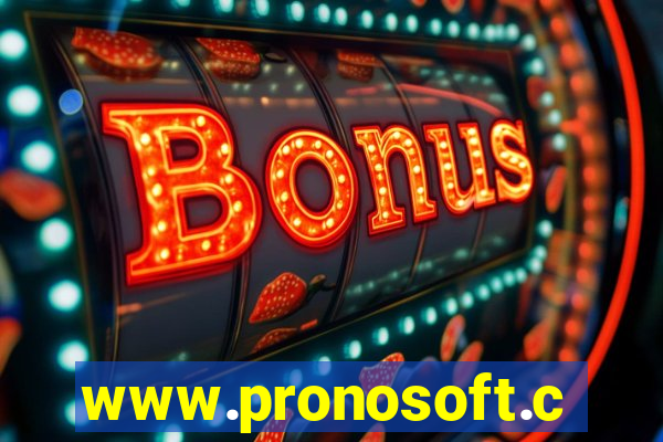 www.pronosoft.com