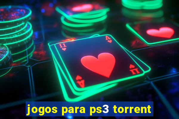 jogos para ps3 torrent