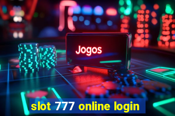 slot 777 online login