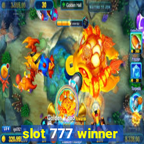 slot 777 winner