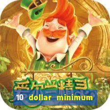 10 dollar minimum deposit usa online casino