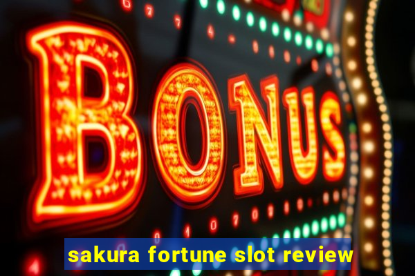 sakura fortune slot review