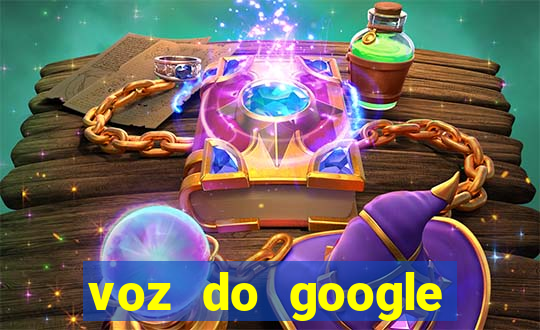 voz do google tradutor homem