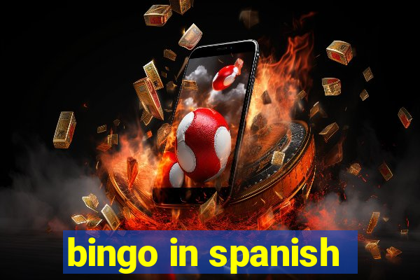 bingo in spanish