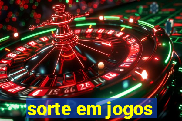 sorte em jogos