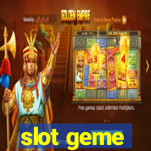 slot geme