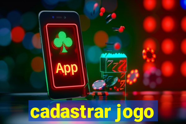 cadastrar jogo