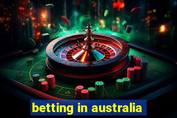 betting in australia