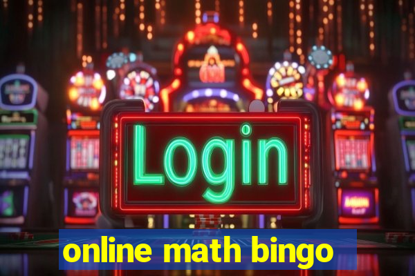 online math bingo