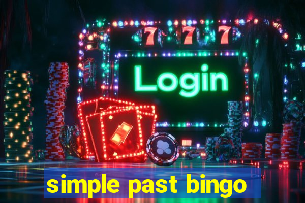 simple past bingo