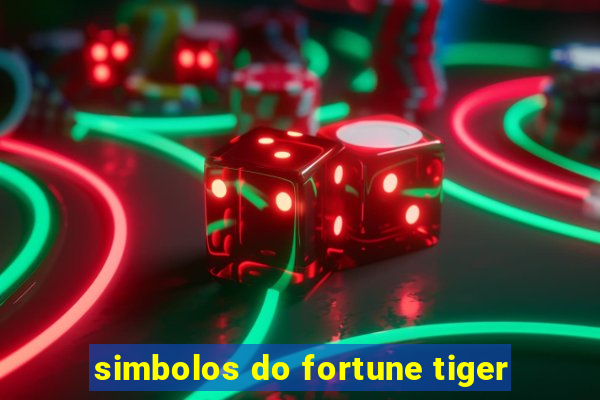 simbolos do fortune tiger