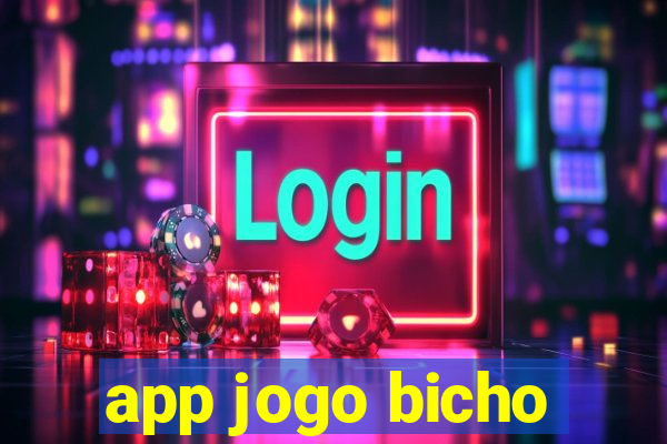 app jogo bicho