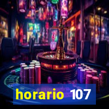 horario 107