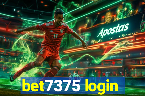 bet7375 login