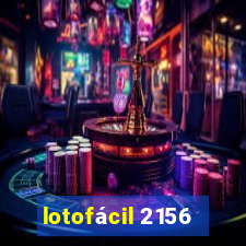 lotofácil 2156