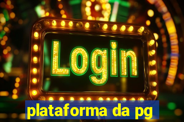 plataforma da pg