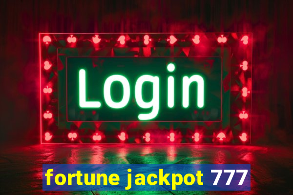 fortune jackpot 777