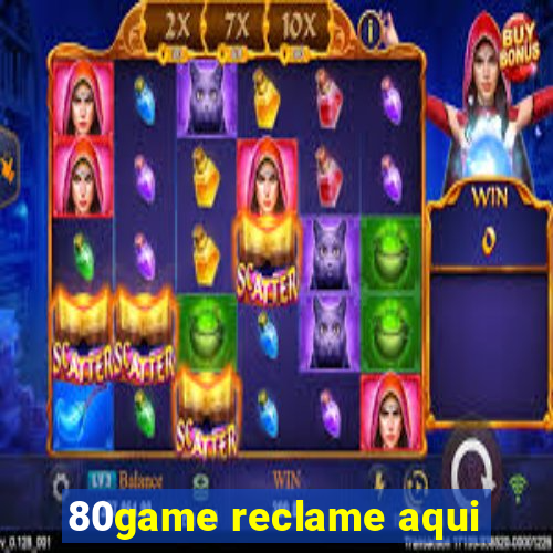 80game reclame aqui