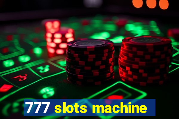 777 slots machine