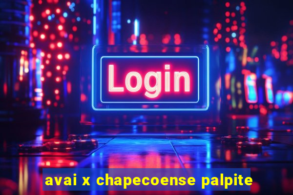 avai x chapecoense palpite