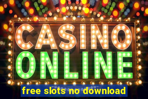 free slots no download