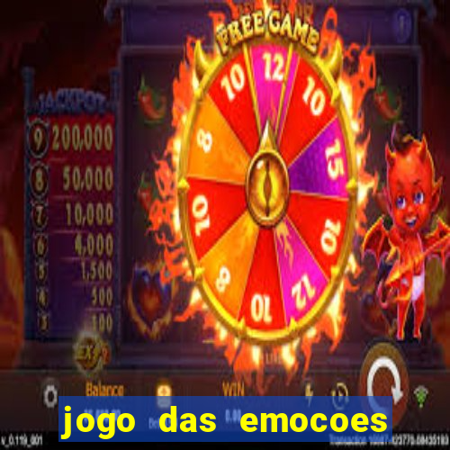 jogo das emocoes para imprimir