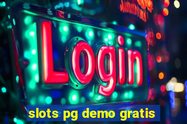 slots pg demo gratis