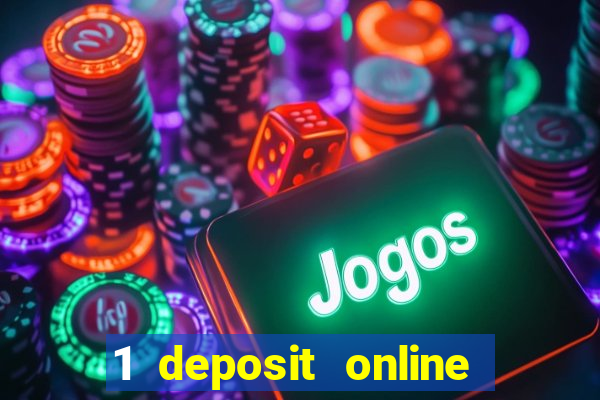 1 deposit online casino nz 2019