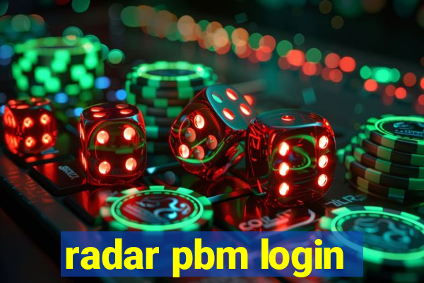 radar pbm login