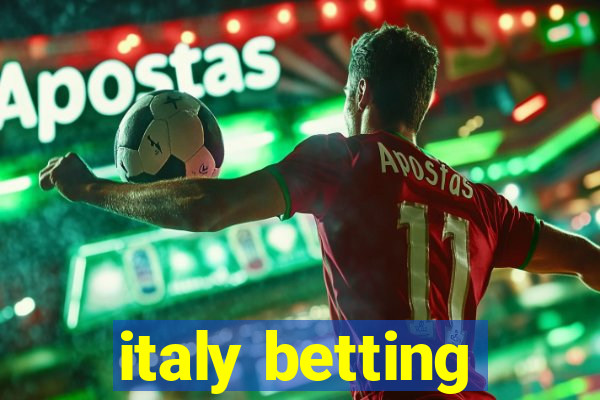 italy betting