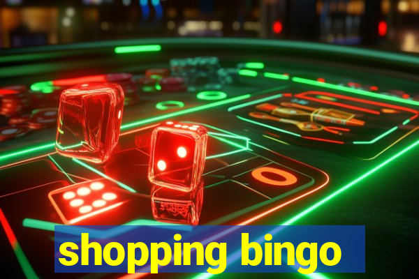 shopping bingo