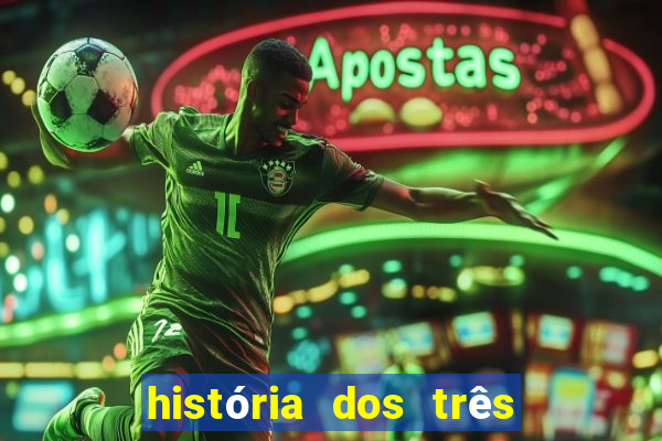 história dos três porquinhos resumida