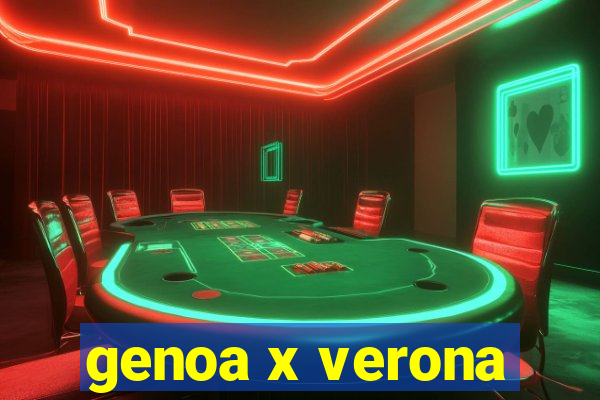 genoa x verona