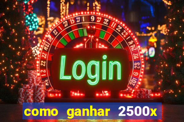 como ganhar 2500x no fortune tiger