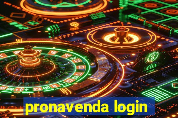 pronavenda login