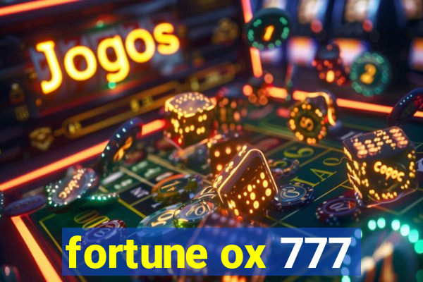 fortune ox 777