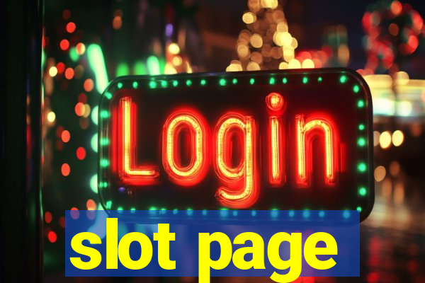 slot page