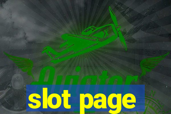 slot page