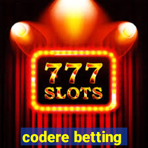 codere betting