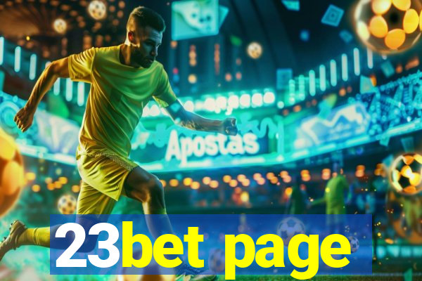 23bet page