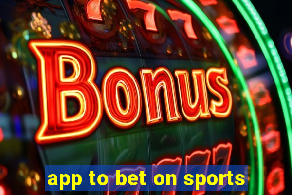 app to bet on sports