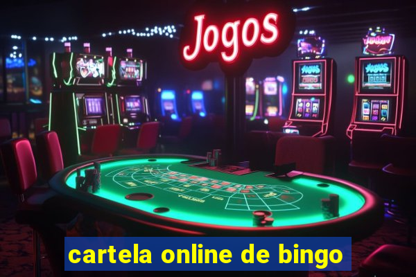 cartela online de bingo