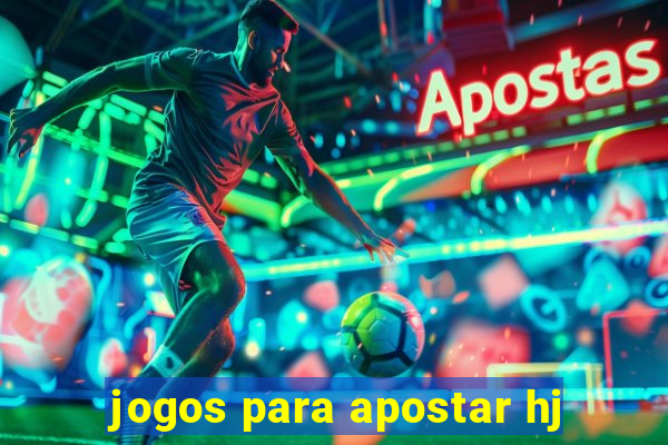 jogos para apostar hj