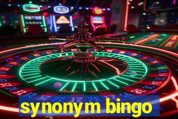 synonym bingo