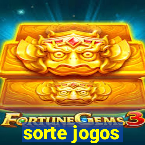 sorte jogos