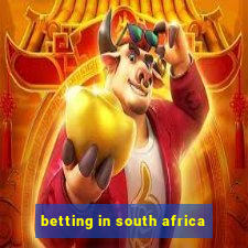 betting in south africa