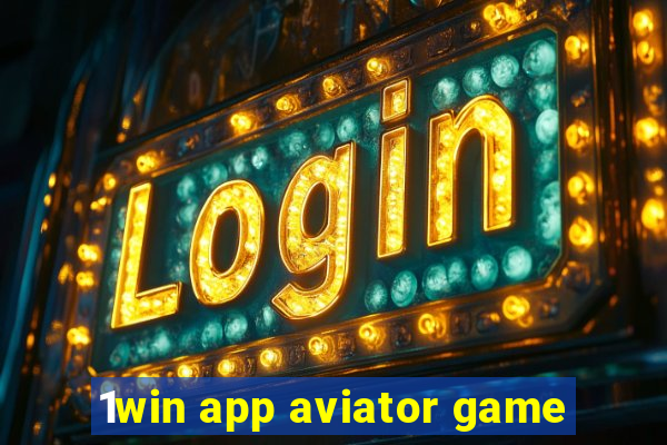 1win app aviator game