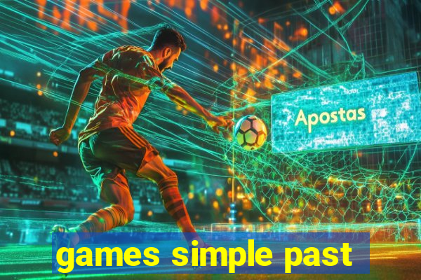 games simple past